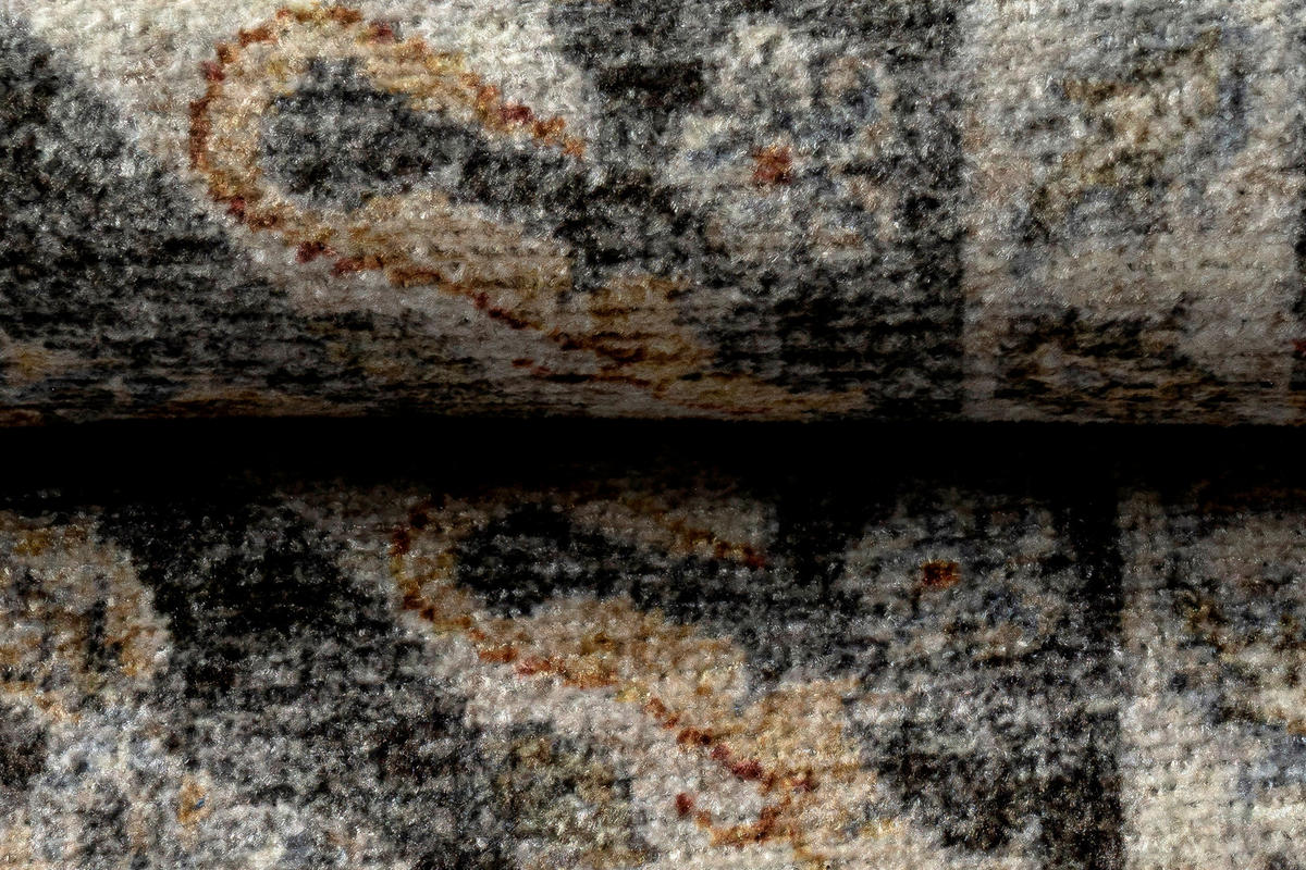 TEPPICH RITZ Dunkelgrau 80/150 cm - Dunkelgrau, Textil (80/150cm) - Tapiso