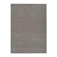 WEBTEPPICH Grau Lina 120/170 cm - Grau, Naturmaterialien/Textil (120/170cm) - Atticgo