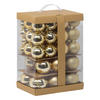 WEIHNACHTSKUGELN Gold 60er-Set - Goldfarben, Kunststoff (8/9.2/8cm) - Atmosphera Createur d´interieur