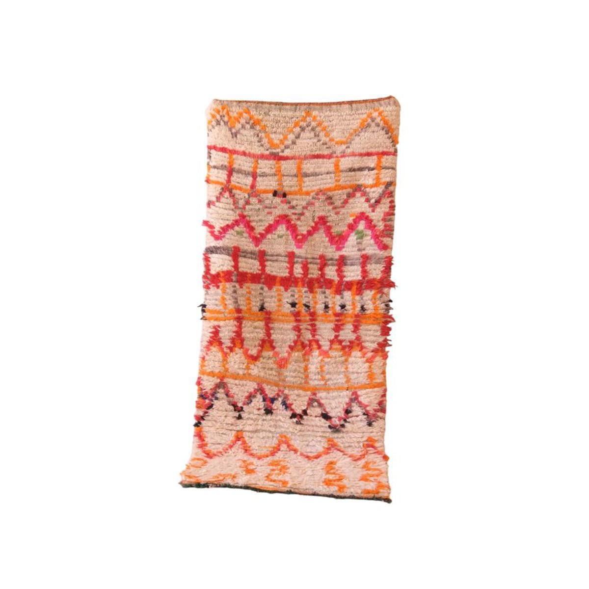 BERBERTEPPICH aus reiner Wolle 80x 186 cm - Multicolor, Naturmaterialien (80/186cm) - AFK Living