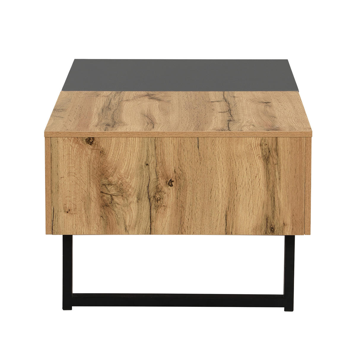 COUCHTISCH 155/55/40 cm in Holz mit flexiblem Stauraum - Naturfarben, Holzwerkstoff (100/40/55cm) - OKWISH