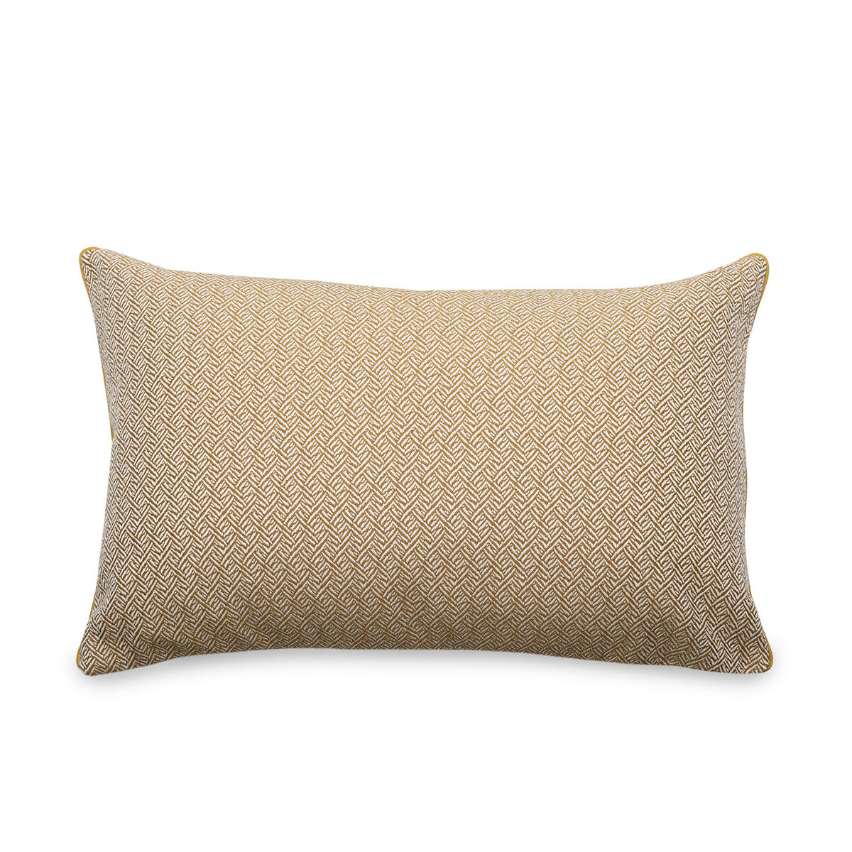 KISSENBEZUG dekorativ herringbone 60x40 cm senf - Gelb, Textil (40/60cm) - Happy Friday