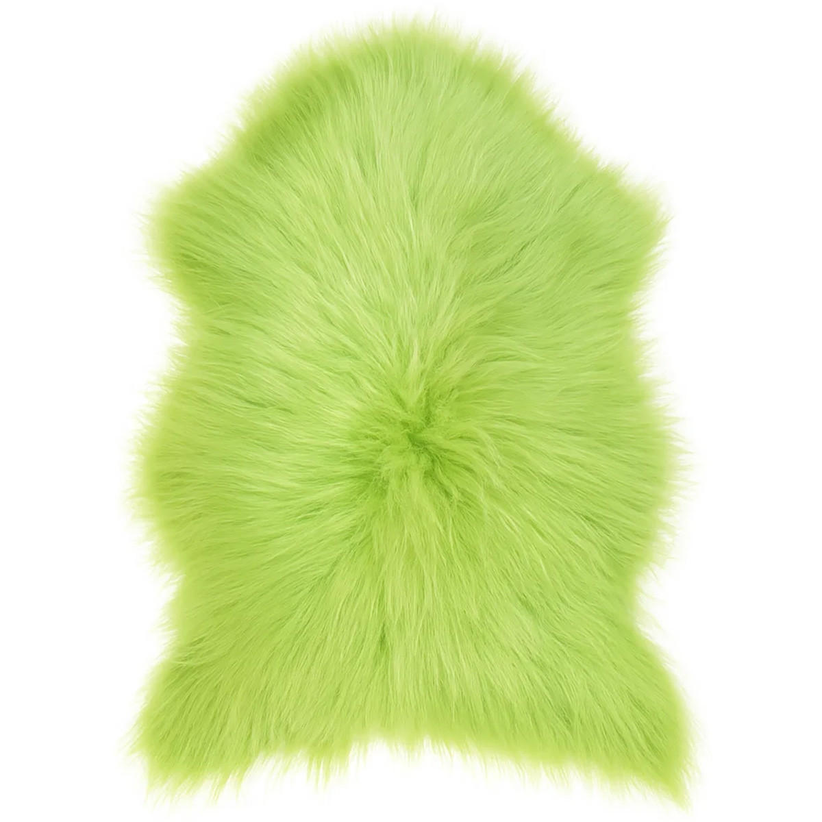 SCHAFFELL Island Hellgrün, Lange Zottelige Wolle, ca. 100 cm - Hellgrün, Fell (600/100cm) - Provellus