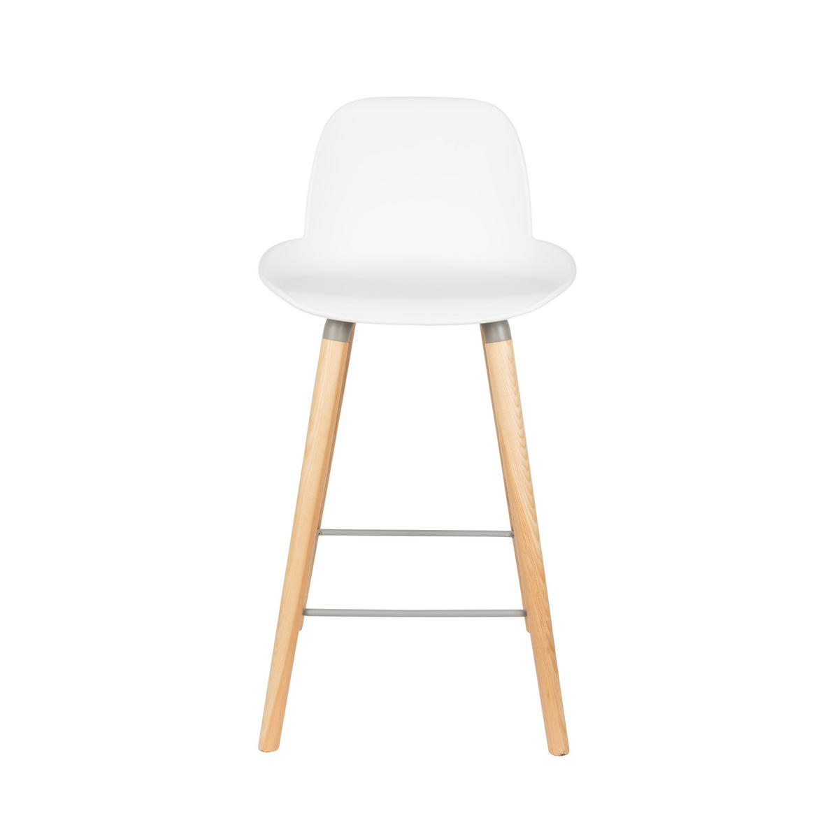 BARHOCKER Albert Kuip Rückenlehne 65 cm Weiß - 2 er Set - Weiß, Kunststoff (45/89/47.5cm) - Zuiver