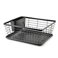 GESCHIRRABTROPFKORB Basic Schwarz 36/30/14 cm Metall - Schwarz, Metall (36/14/30cm) - Mondex