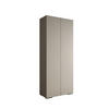 DREHTÜRENSCHRANK 236.7/100/47 2-türig - Kaschmir/Goldfarben, Holz/Metall (100/236.7/47cm) - Abiks Möbel