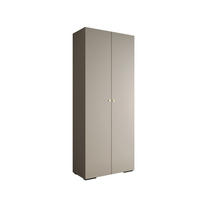 DREHTÜRENSCHRANK 236.7/100/47 2-türig - Kaschmir/Goldfarben, Holz/Metall (100/236.7/47cm) - Abiks Möbel