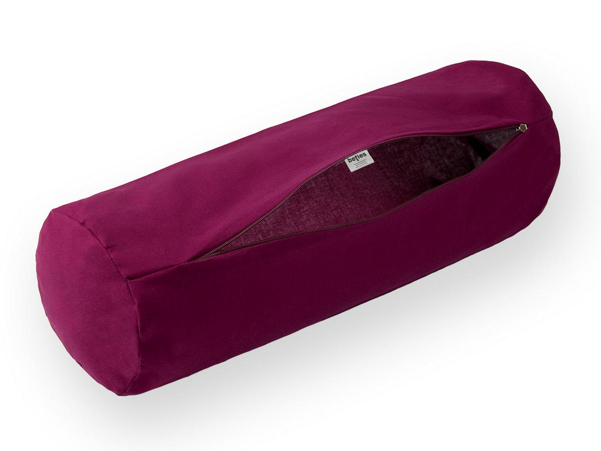 XL-ROLLENBEZUG Basic 100% Baumwolle hibiskus 70/25 cm - Beere, Textil (25/70cm) - beties Heimtextil