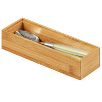VORRATSBEHÄLTER Bambus 23/7,5/5 cm - Braun, Naturmaterialien (7.5/5/23cm) - ZELLER