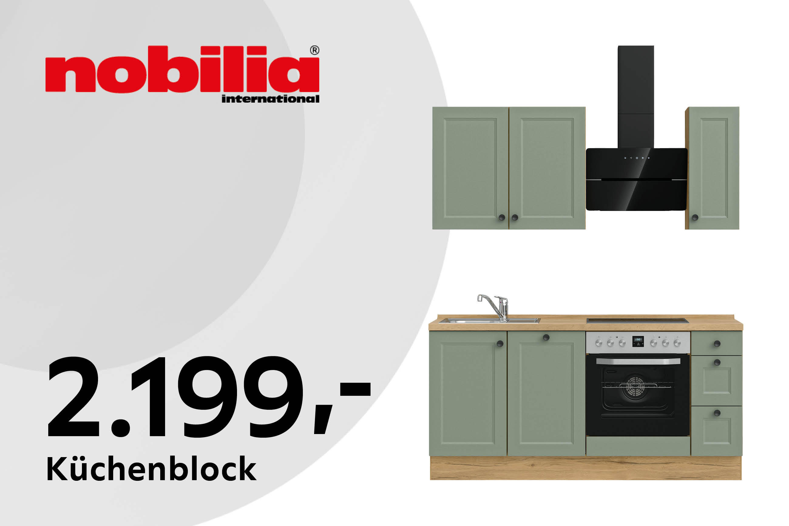 Küchenblock von Nobilia für 2.199 €