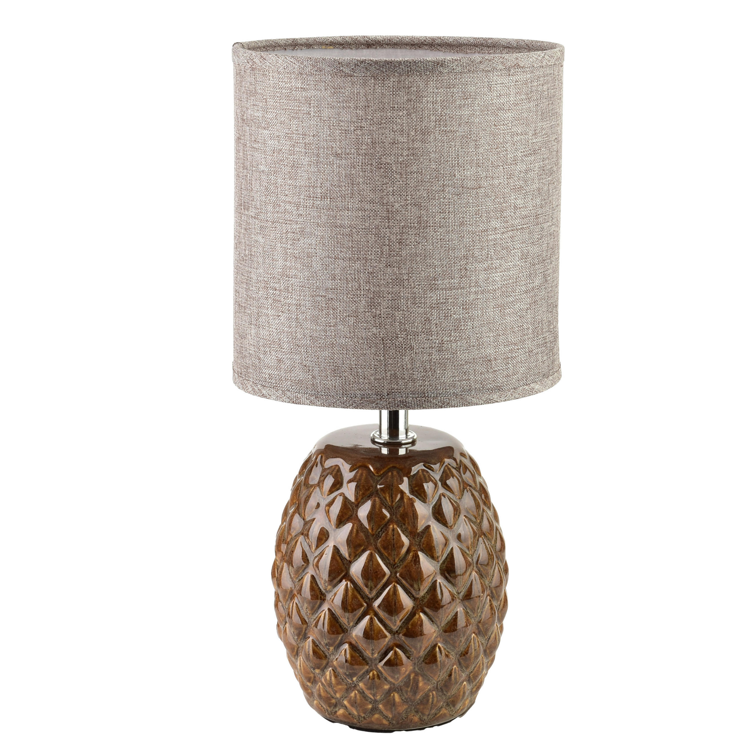 TISCHLAMPE Braun 10/14/28.5 cm Keramik - Braun, Keramik (10/14/28.5cm) - Mondex