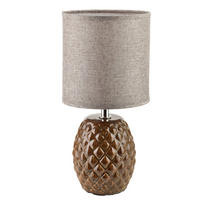 TISCHLAMPE Braun 10/14/28.5 cm Keramik - Braun, Keramik (10/14/28.5cm) - Mondex