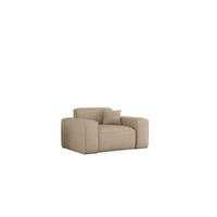 SESSEL Celes Premium In Artico - Beige, Holzwerkstoff/Textil (121/73/90cm) - Fun Möbel