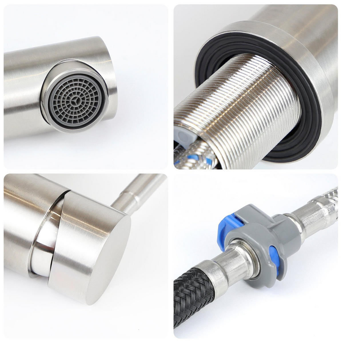 WASCHTISCHARMATUR Rinnare 5/20.5/16 cm - Silberfarben, Metall (5/20.5/16cm) - ZMH