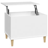 COUCHTISCH Weiß 60x44,5x45 cm Holzwerkstoff - Weiß, Holzwerkstoff (60/44.5/45cm) - furnicato