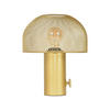 TISCHLEUCHTE Fungo Goldfarben 23/23/29 cm - Goldfarben, Metall (23/23/29cm) - LABEL51