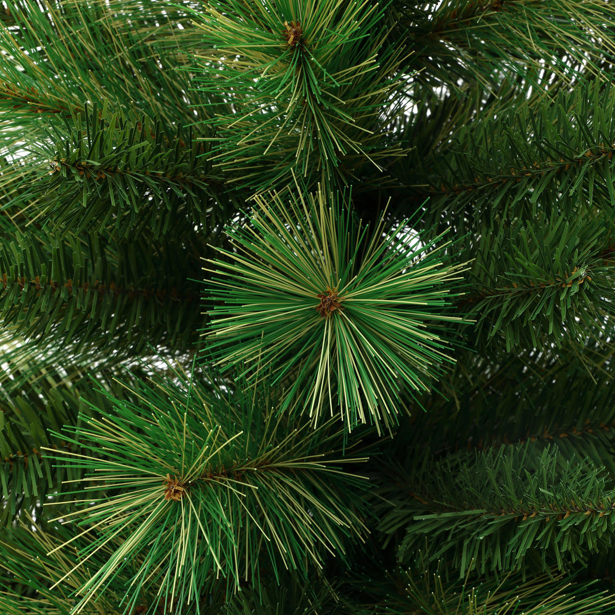 KÜNSTLICHER Weihnachtsbaum 154 cm, Kiefernoptik mit langen Nadeln - Grün, Kunststoff (154cm) - Hometopia