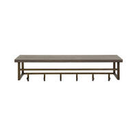 GARDEROBE AUREA Bronze Metall - Bronzefarben, Metall (100/26/33cm) - KAWOLA