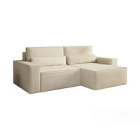 ECKSOFA - Universale Ecksofa DENVER mini - Beige - Poso 105 - Beige, Holzwerkstoff (248/162cm) - Möblo