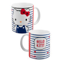 KAFFEEBECHER Hello Kitty Hearts Mehrfarbig 320 ml - Multicolor, Keramik (0.32L) - Hello Kitty