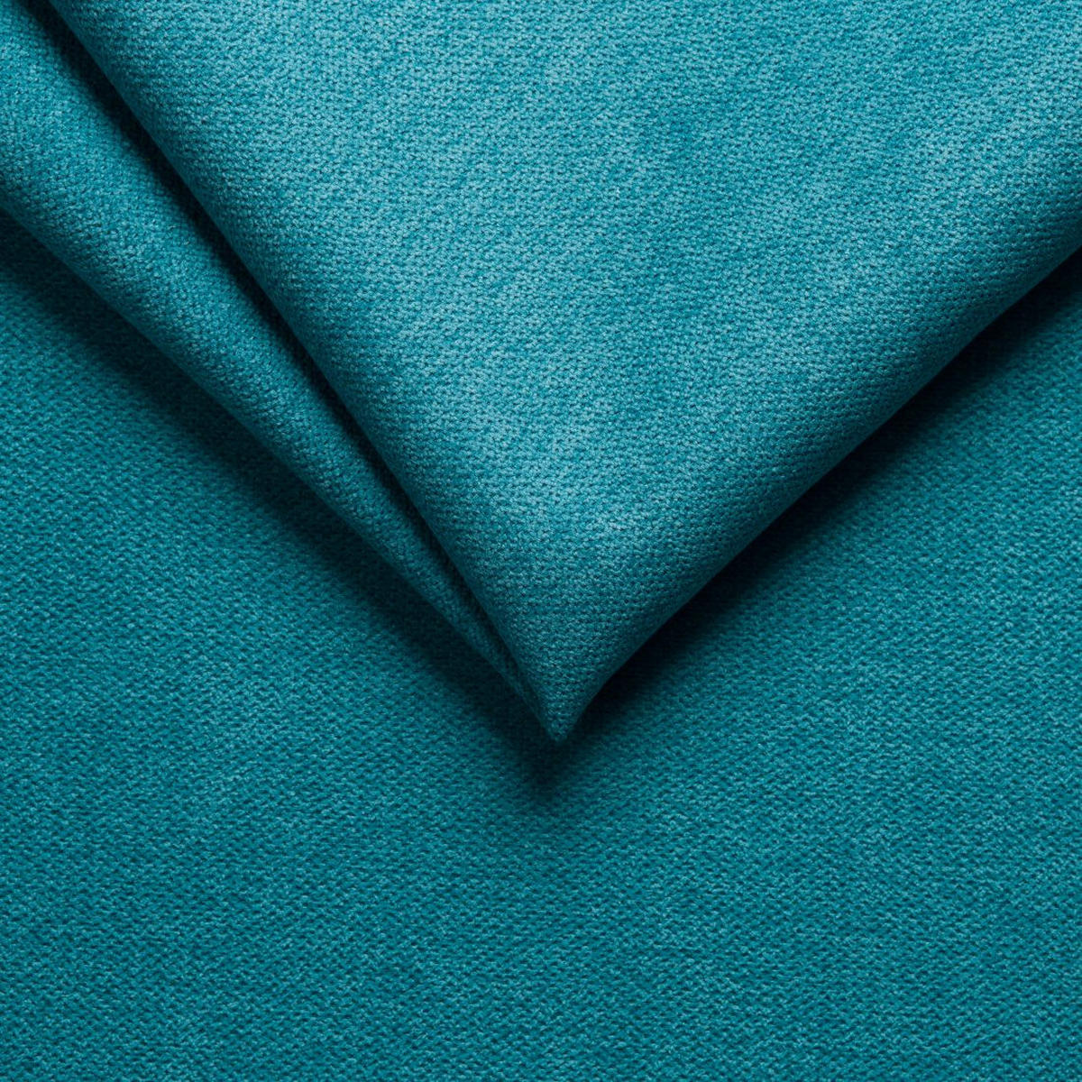2-SITZER-SOFA Pulse Türkis Luxusmicrofaser - Türkis/Schwarz, Holz/Textil (138/86/91cm) - S-Style Möbel