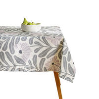 TISCHDECKE Leyra 150x220 cm, Weiß - Weiß, Textil (220/150/1cm) - home&you