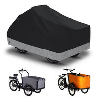 LASTENRAD Abdeckung wasserdicht 225 x 105 x 110 cm Grau Schwarzgrau - Multicolor, Textil (20/10/30cm)