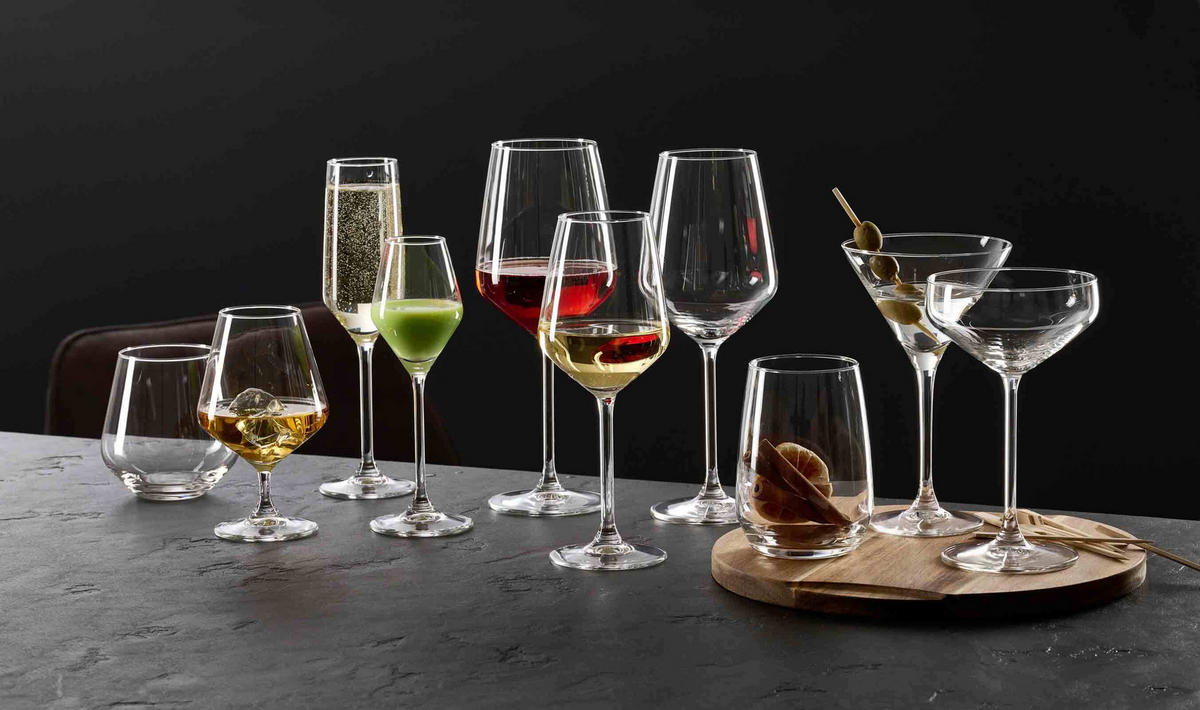 WASSERGLÄSER Rumba transparent 470 ml 4er Set - Transparent, Glas (0.47L) - Ritzenhoff Breker