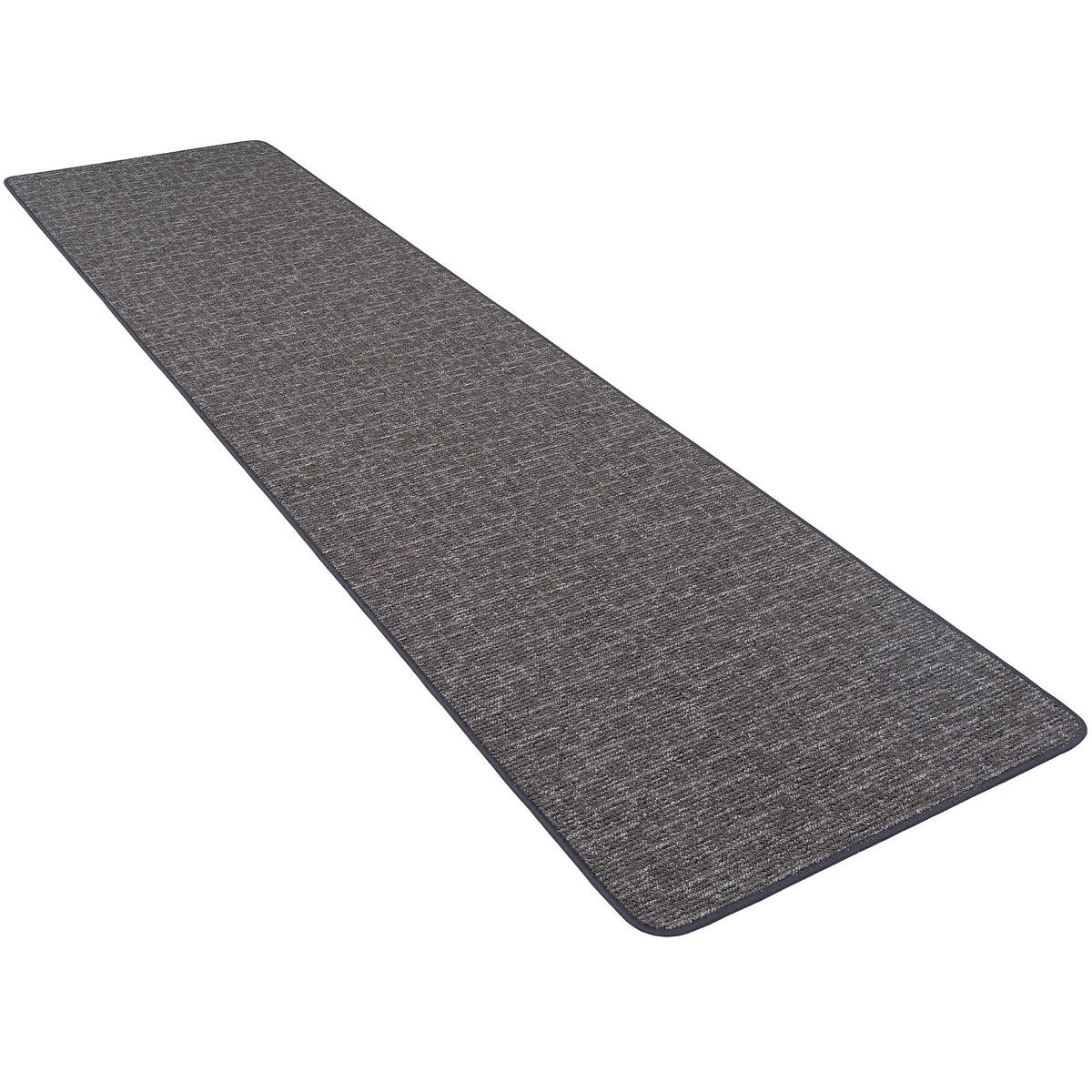 SCHLINGEN DESIGNER TEPPICH LÄUFER NIVA - Anthrazit, Textil (80/240cm) - Snapstyle