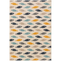 KINDERTEPPICH Fabius Multicolor 80x150 cm - Multicolor, Textil (80/150cm) - Lytte