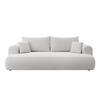 SCHLAFSOFA Ovo Grau Boucle - Grau, Textil (250/95/110cm) - Selsey