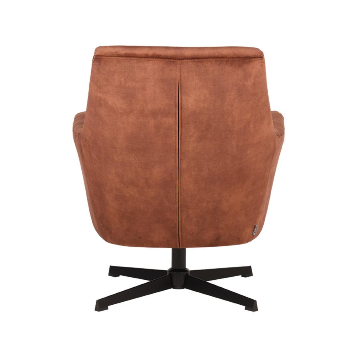 SESSEL Toby Braun 80/75/85 cm - Braun, Textil (75/85/80cm) - LABEL51