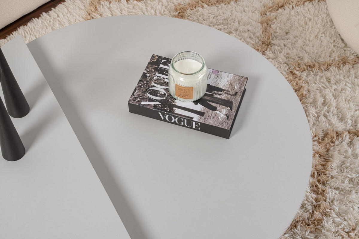 COUCHTISCH (2er-Set) orion 35/90/90 cm - Grau, Holzwerkstoff (90/90/35cm) - Calicosy