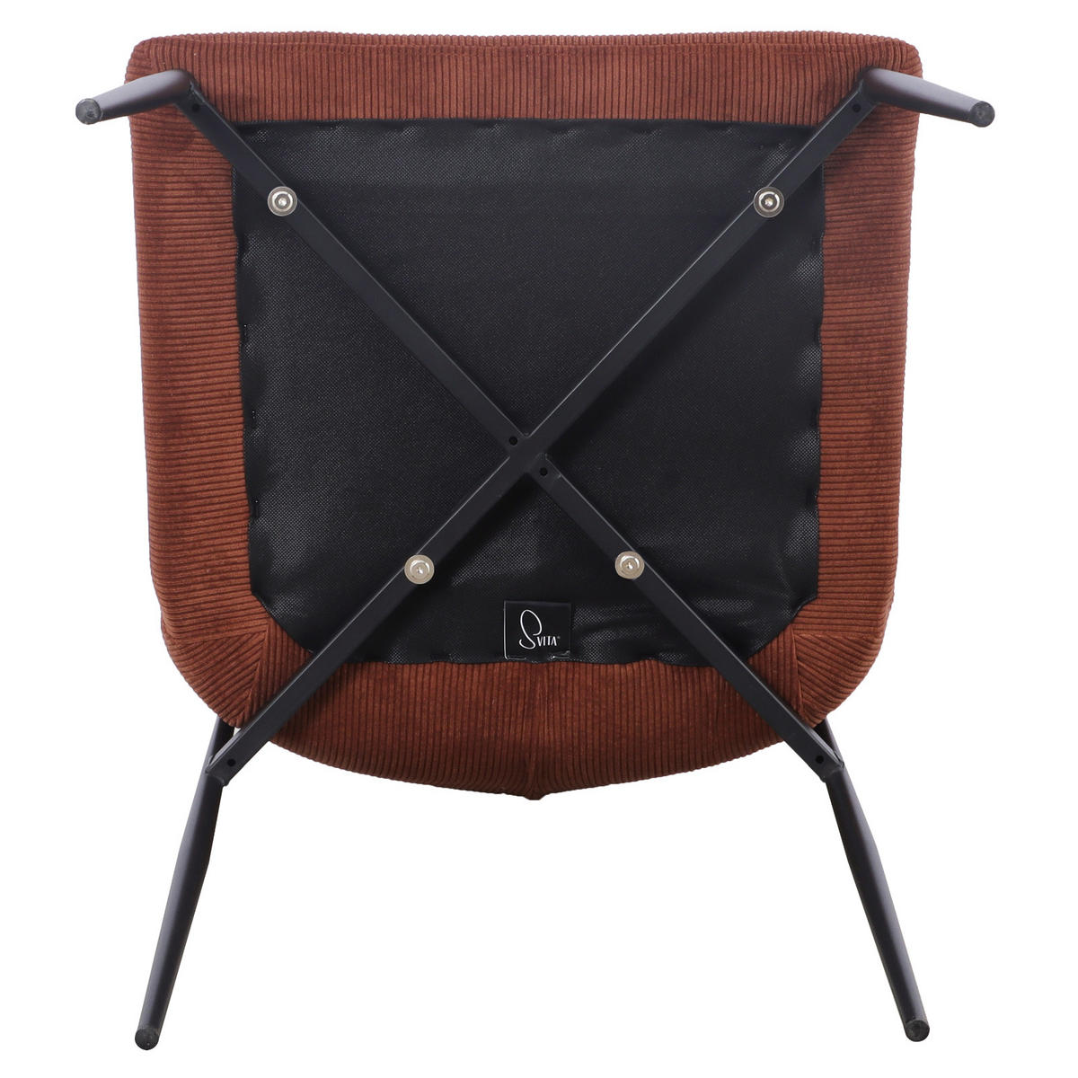 ESSZIMMERSTÜHLE 2er Set FREDDIE Braun - Braun, Textil (48/83/56cm) - SVITA
