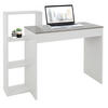SCHREIBTISCH - Grau, Holzwerkstoff (110/40/91cm) - ML-DESIGN