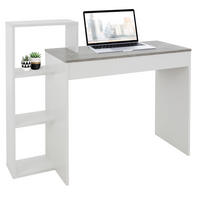 SCHREIBTISCH - Grau, Holzwerkstoff (110/40/91cm) - ML-DESIGN