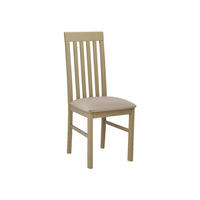 STUHL Nilo I, Holzfarbe: Sonoma - Beige/Sonoma Eiche, Holz (43/96/48cm) - MIRJAN24