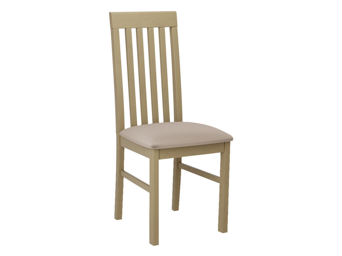 STUHL Nilo I, Holzfarbe: Sonoma - Beige/Sonoma Eiche, Holz (43/96/48cm) - MIRJAN24