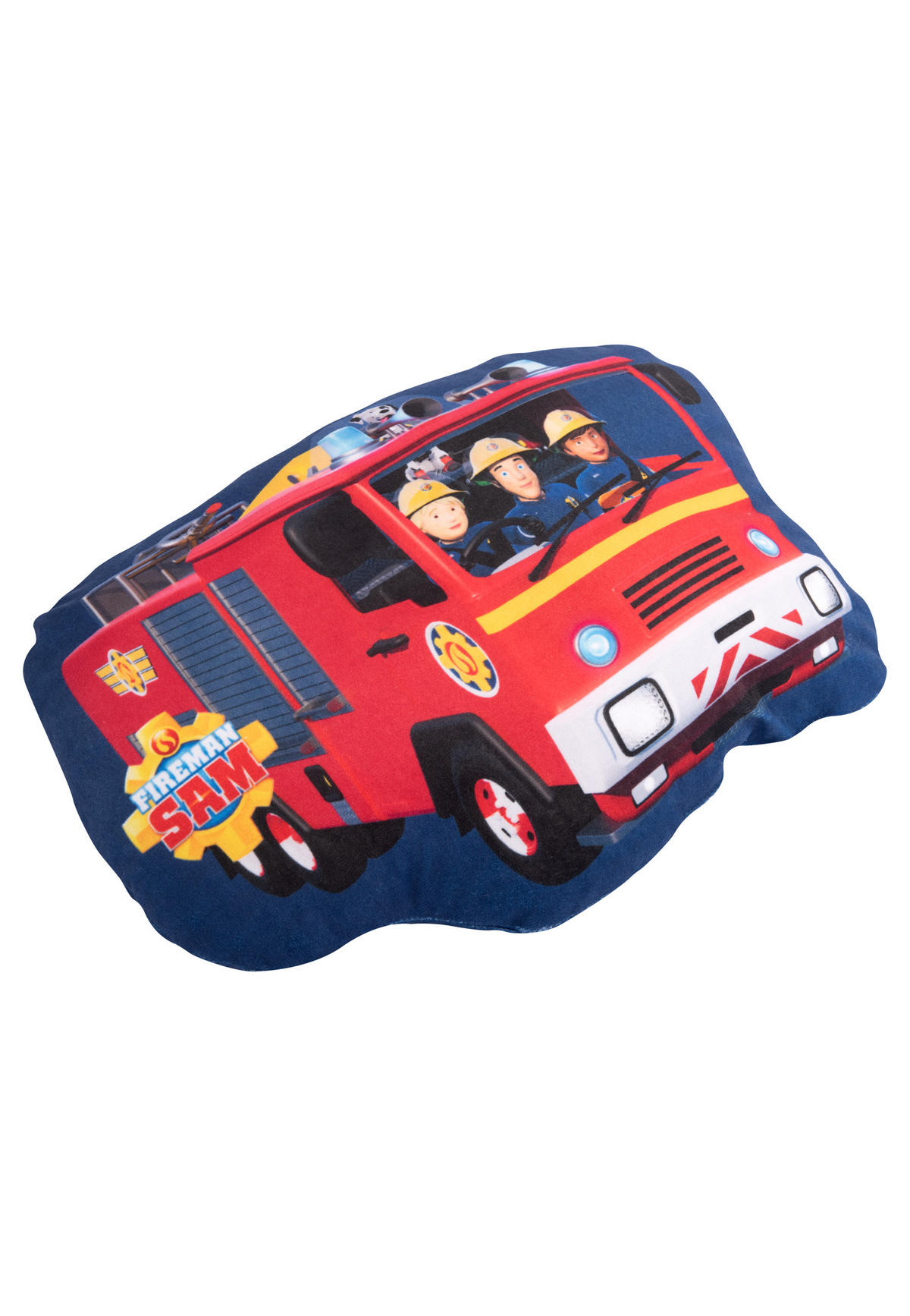 KINDERKISSEN Feuerwehrmann Sam Feuerwehr 37 x 26 cm - Multicolor, Textil (30/30cm) - Chiemsee