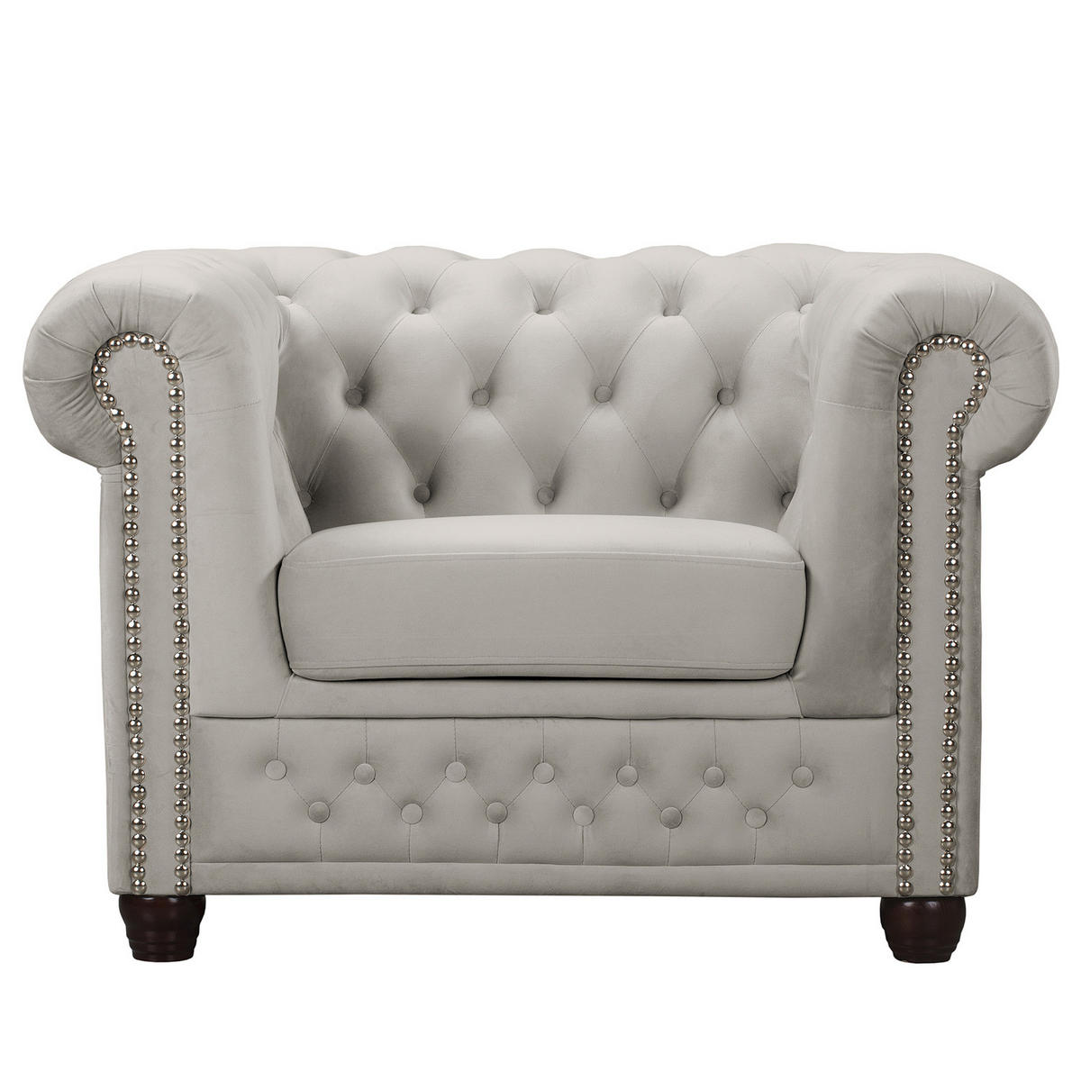 SESSEL - Kaschmir/Buchefarben, Holz/Buchenholz (104/72/86cm) - home24