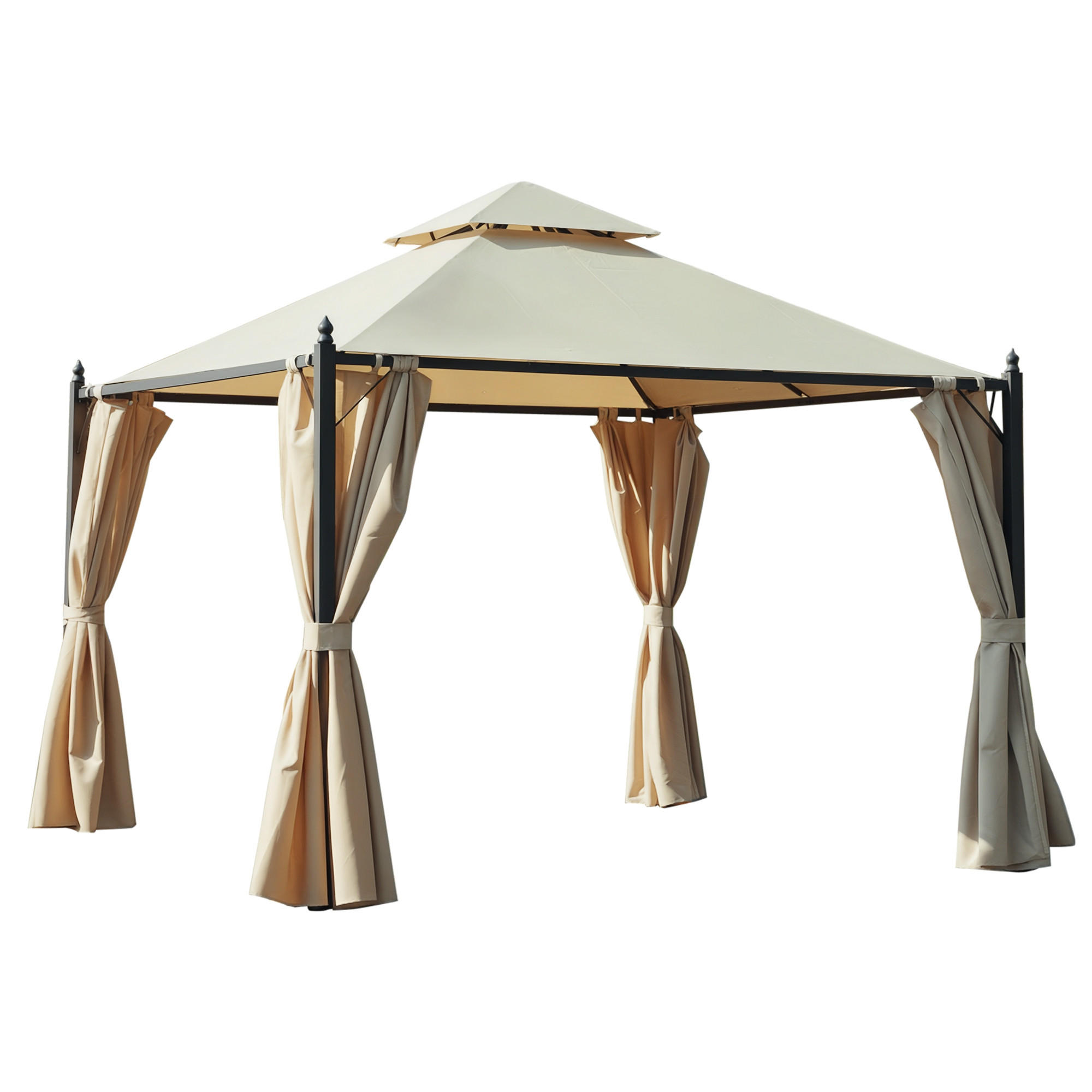 PAVILLON Beige 1 Stück - Beige, Naturmaterialien (300/275/300cm) - GiPP