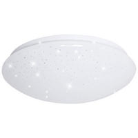 LED DECKENLEUCHTE Sternenhimmel Effekt Weiß - Weiß, Metall (33/10.2/10.2cm)