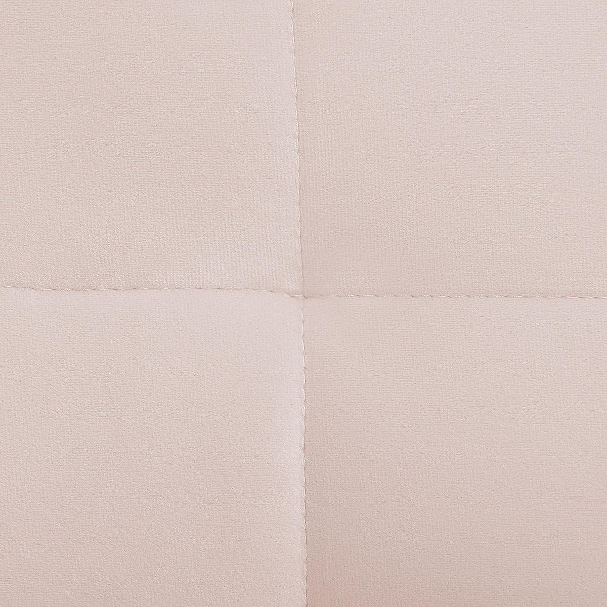 3-SITZER-SOFA Samtstoff Pastellrosa Frederica - Rosa, Textil (200/77/80cm) - Beliani