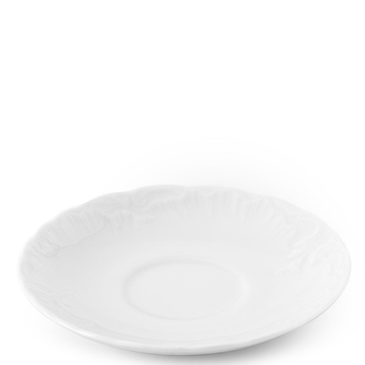 KAFFEETASSEN-SET Cmielow Rococo 6-tlg - Weiß, Keramik (6.5/5/6.5cm) - KONSIMO®