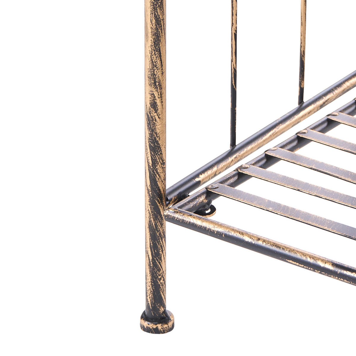 RAFT metal 123 cm 59 cm negru Visano - negru, metal (59/123/30cm) - Beliani