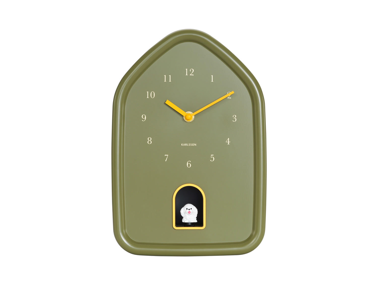Karlsson Wanduhr Grün 29.1x29.1x29.1 cm