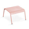 GARTENHOCKER, Rosa - Pink, Metall (44/30/40cm) - Oviala