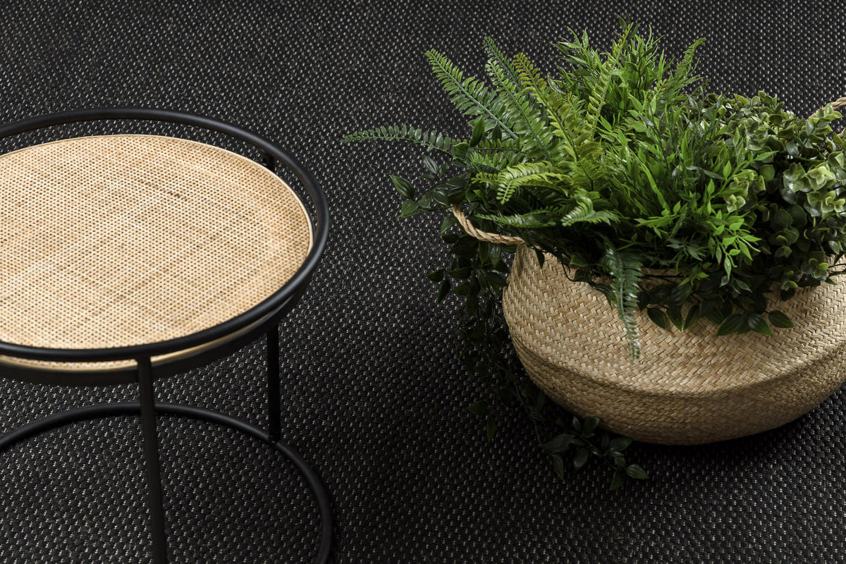 TEPPICH Floorlux 200/290 cm - Schwarz, Textil (200/290cm) - rugsX