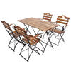 BIERGARTEN-SET Braun - Braun, Holz - MCW
