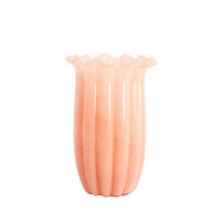VASE Sedona Orange Ø23,5/38 cm - Koralle, Glas (23.5/38cm) - Light & Living
